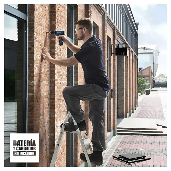 Taladro Atornillador Percutor 12V 3/8" 10 mm BOSCH GSB 120-LI Baretool - Imagen 6