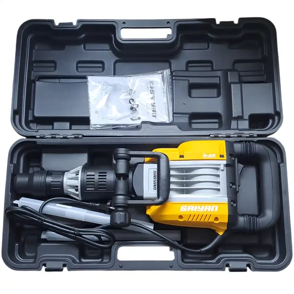 Martillo Demoledor SDS Max 1650W 5-29 Joules SAIYAN SDH1100 - Imagen 7