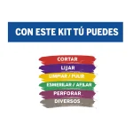 Minitorno 175W + Kit 36 Accesorios + 3 Aditamentos DREMEL 4000 - Imagen 4