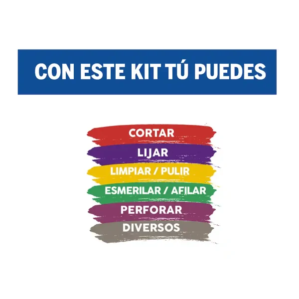 Minitorno 175W + Kit 36 Accesorios + 3 Aditamentos DREMEL 4000 - Imagen 4