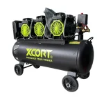 Compresor Silencioso Sin Aceite 6 HP 120 L XCORT XSC03-120X3 - Imagen 2