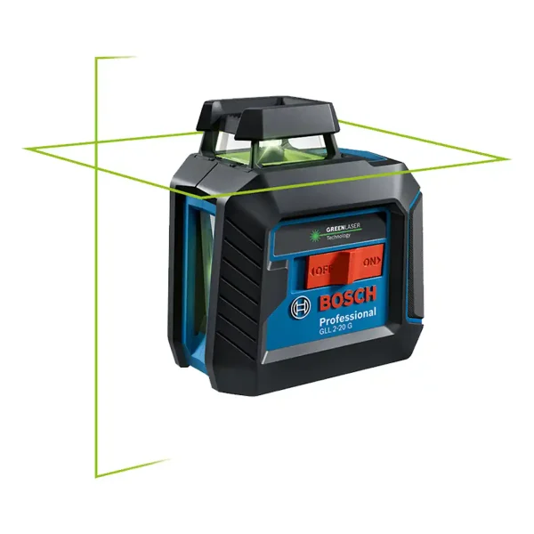 Nivel Láser Verde 10 metros GLL 2-20G + Trípode BT 150 BOSCH - Imagen 2