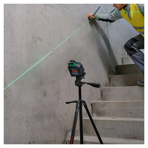 Nivel Láser Verde 10 metros GLL 2-20G + Trípode BT 150 BOSCH - Imagen 8