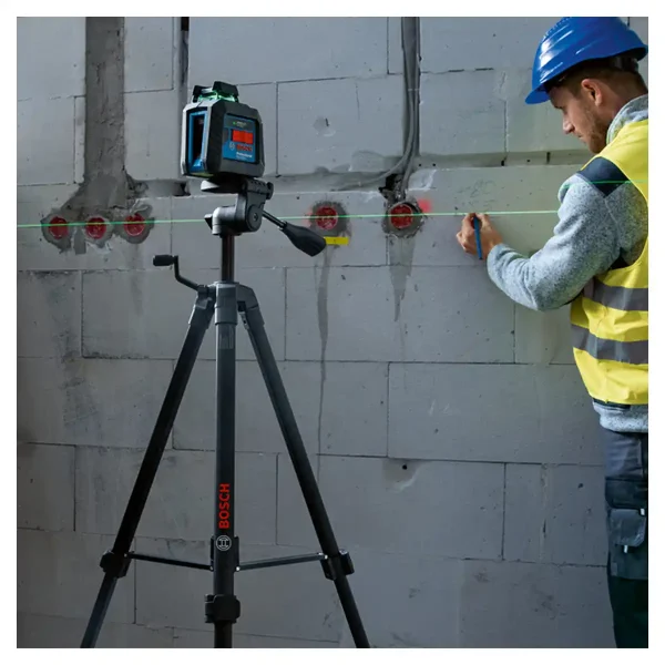 Nivel Láser Verde 10 metros GLL 2-20G + Trípode BT 150 BOSCH - Imagen 9
