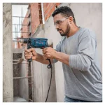 Taladro Percutor 1/2" 750W (MP) + Kit 5 Brocas BOSCH GSB 13 RE - Imagen 6