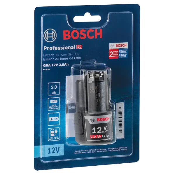 Batería de Iones de Litio GBA 12V 2Ah BOSCH