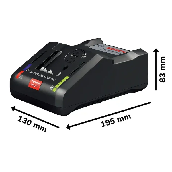 Cargador Super Rápido 18V 16 Ah BOSCH GAL 18V-160C - Imagen 6