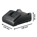 Starter Kit 2 Baterías GBA 18V 2Ah + Cargador GAL 18V-20 BOSCH - Imagen 9