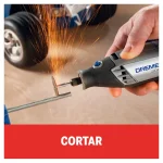 Minitorno 130W + Kit de 82 Accesorios Dremel 3000 - Imagen 4