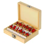 Set de 12 Fresas para Fresadora 1/4" XCORT XRBS12635
