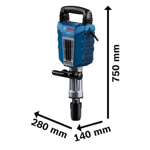 Martillo Demoledor Hexagonal 22 MM 1750W 28 Joules BOSCH GSH 14 C - Imagen 8