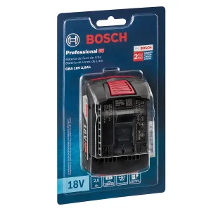 Batería de Ion de Litio 18V 2 Ah BOSCH GBA 18V-2