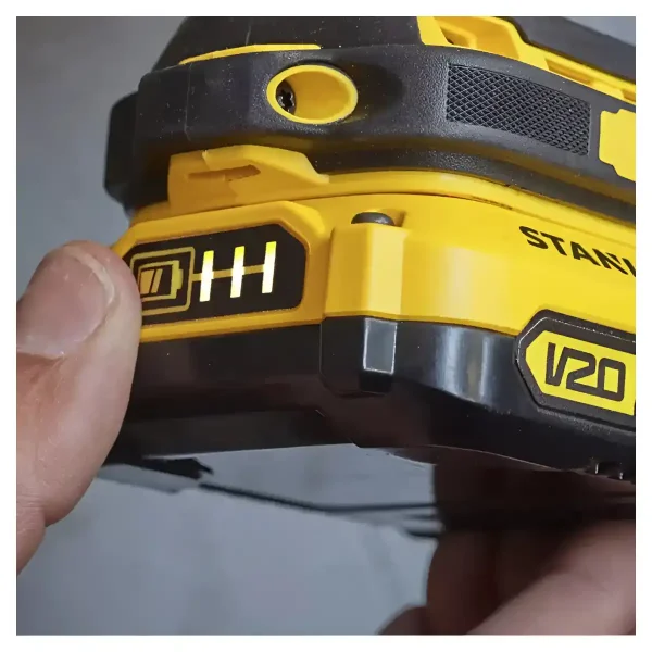 Taladro Percutor 1/2" 13MM 20V Fatmax STANLEY + Maleta SCD711C2K-B2 - Imagen 6