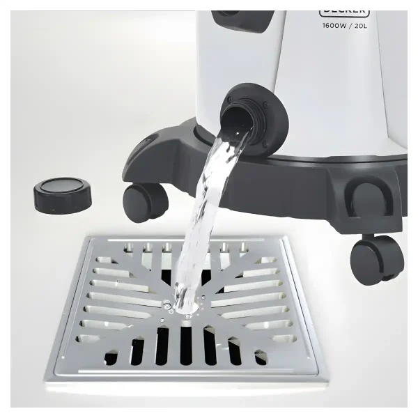 Aspiradora Seco Húmedo 1600W 20 Litros BLACK+DECKER BDWDS20-B2C - Imagen 6