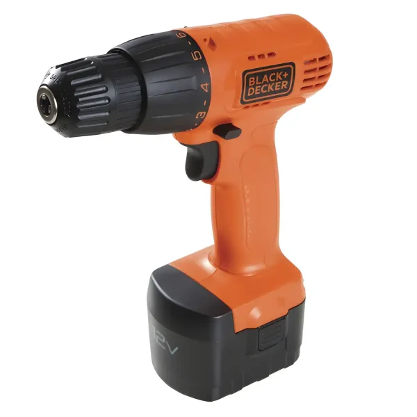 Taladro Atornillador 3/8" 12V con Maleta de 50 Accesorios + Esmeril Angular 4 1/2" 650W G650-B2 BLACK + DECKER CD121K50-K3 - Imagen 2