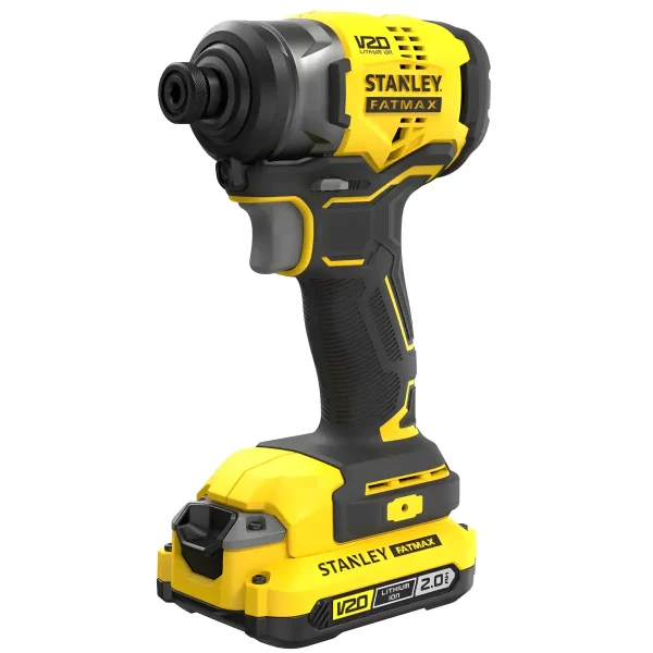 Taladro Percutor 13 MM SBD715+ Atornillador de Impacto 20V SBI810 + 2 Bat. 2Ah + Cargador + Maleta STANLEY SBDI465D2T-B2 - Imagen 3