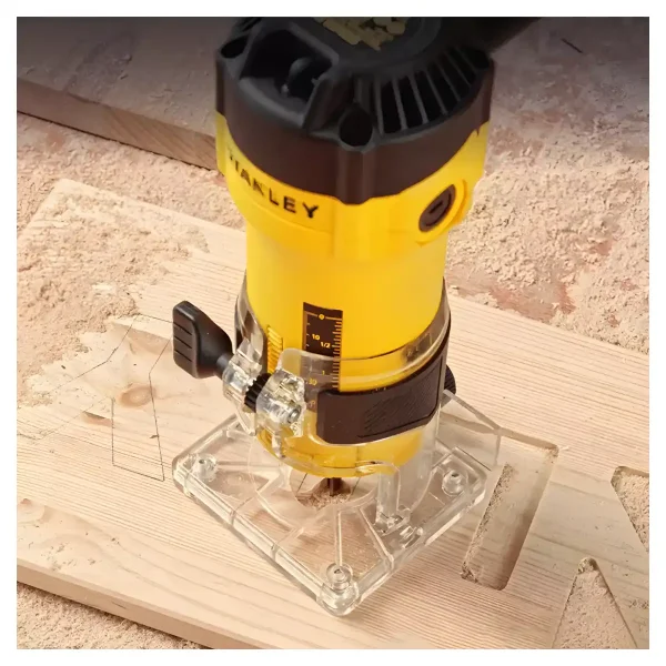 Fresadora Ruteadora de Palma 1/4" 550W STANLEY ST55-B2 - Imagen 8