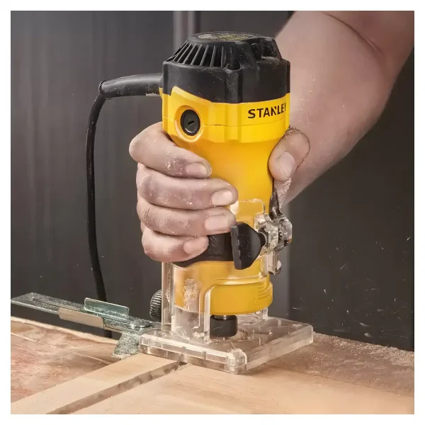 Fresadora Ruteadora de Palma 1/4" 550W STANLEY ST55-B2 - Imagen 9