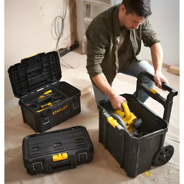 Taller Móvil Portaherramientas 3 en 1 / 45 KG / 80 L STANLEY STST83319-1 - Imagen 7