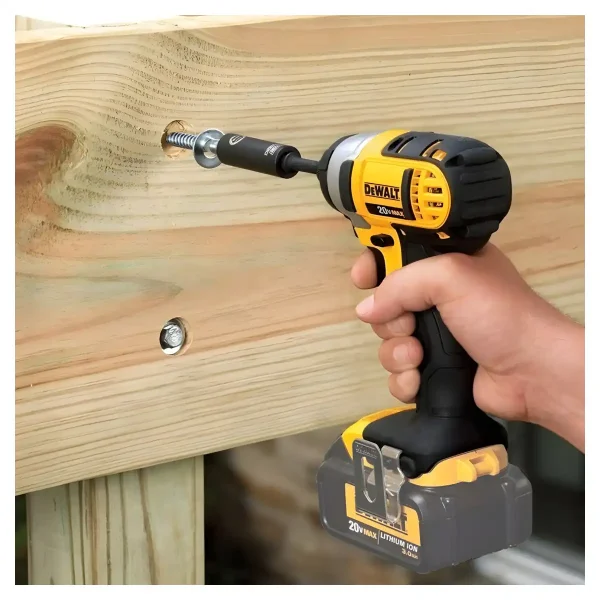 Taladro Percutor 1/2" + Atornillador de Impacto 1/4" 20V DCK222D2-B2 + Set de 100 Pzas DEWALT DT71563-QZ - Imagen 10