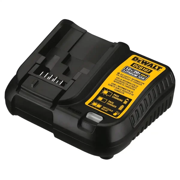 Taladro Percutor 1/2" + Atornillador de Impacto 1/4" 20V DCK222D2-B2 + Set de 100 Pzas DEWALT DT71563-QZ - Imagen 5