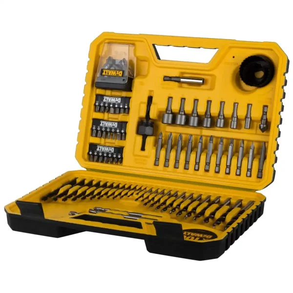 Taladro Percutor 1/2" + Atornillador de Impacto 1/4" 20V DCK222D2-B2 + Set de 100 Pzas DEWALT DT71563-QZ - Imagen 6