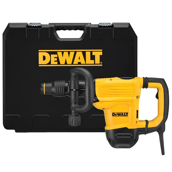 Martillo Demoledor SDS Max 1350W 10.5 Joules + Maleta Plástica DEWALT D25832K-B2