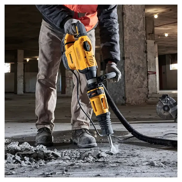Martillo Demoledor SDS Max 1350W 10.5 Joules + Maleta Plástica DEWALT D25832K-B2 - Imagen 5