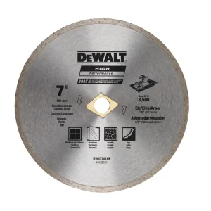 Disco Diamantado 7" Continuo para Cerámico DEWALT DW47701HP