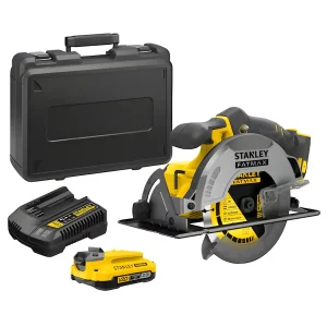 Sierra Circular 7 1/4" 20V Fatmax + 2 Bat. 2Ah + Cargador + Maleta STANLEY SBC550D2K-B2