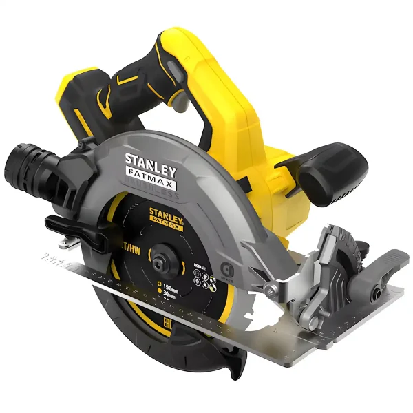 Sierra Circular 7 1/4" 20V Fatmax + 2 Bat. 2Ah + Cargador + Maleta STANLEY SBC550D2K-B2 - Imagen 4