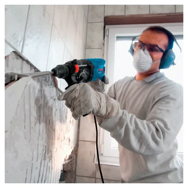 Rotomartillo SDS Plus 820W GBH 2-24 D+ Esmeril Amoladora Angular 4-1/2" GWS 850 BOSCH - Imagen 9