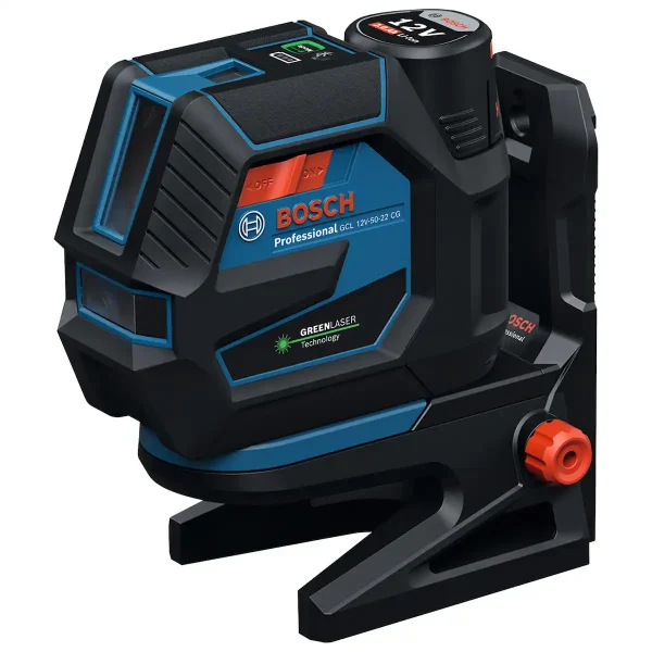 Nivel Láser Combinado Verde 50 Metros BOSCH GCL 12V-50-22 CG - Imagen 2