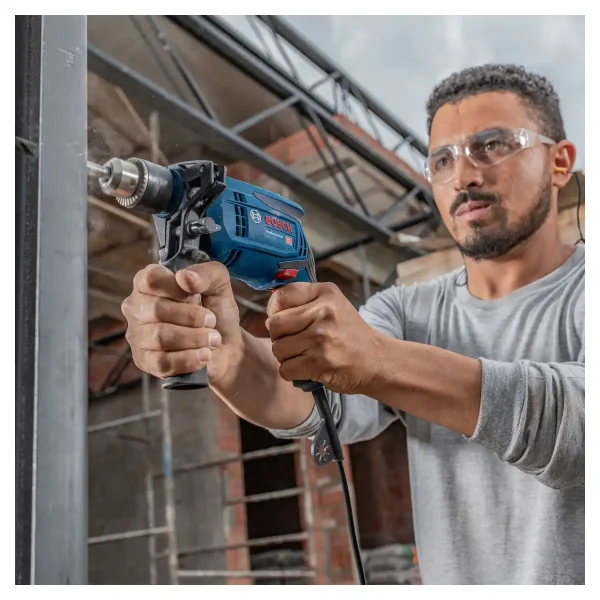Taladro Percutor 1/2" 750W GSB 13 RE + Esmeril Amoladora Angular 4-1/2" GWS 850 BOSCH - Imagen 7