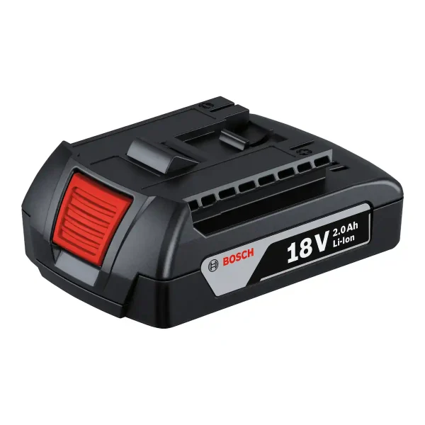 Taladro Percutor 1/2" GSB 185-LI + Esmeril Angular 5" GWS 180-LI + 1 Bat. 18V 2Ah + 1 Bat. 18V 4Ah + Cargador BOSCH - Imagen 5
