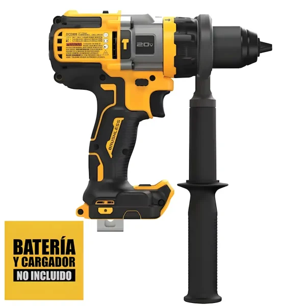 Taladro Percutor 1/2 20v Xr 112 Nm Baretool Dewalt Dcd999b - Imagen 5