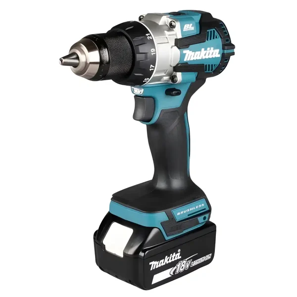 Taladro Atornillador 13 mm 18V BL + 2 Bat. 5Ah + Cargador MAKITA DDF489RTJ - Imagen 2