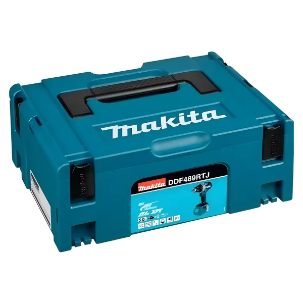 Taladro Atornillador 13 mm 18V BL + 2 Bat. 5Ah + Cargador MAKITA DDF489RTJ - Imagen 4