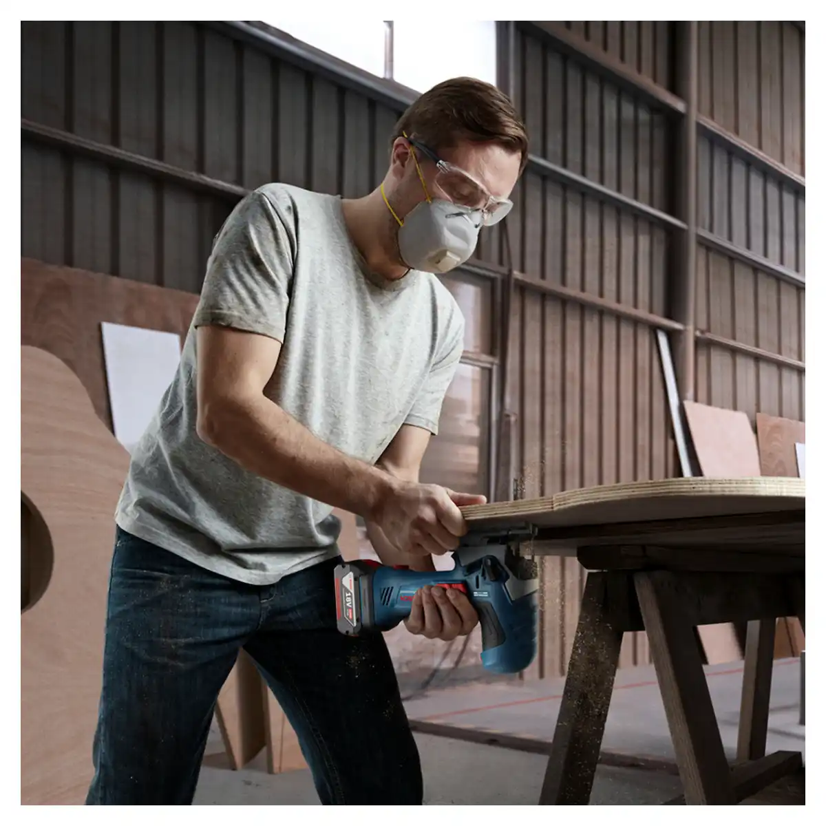 Sierra Caladora 26 MM 18V BOSCH GST 185-LI Baretool - Imagen 10