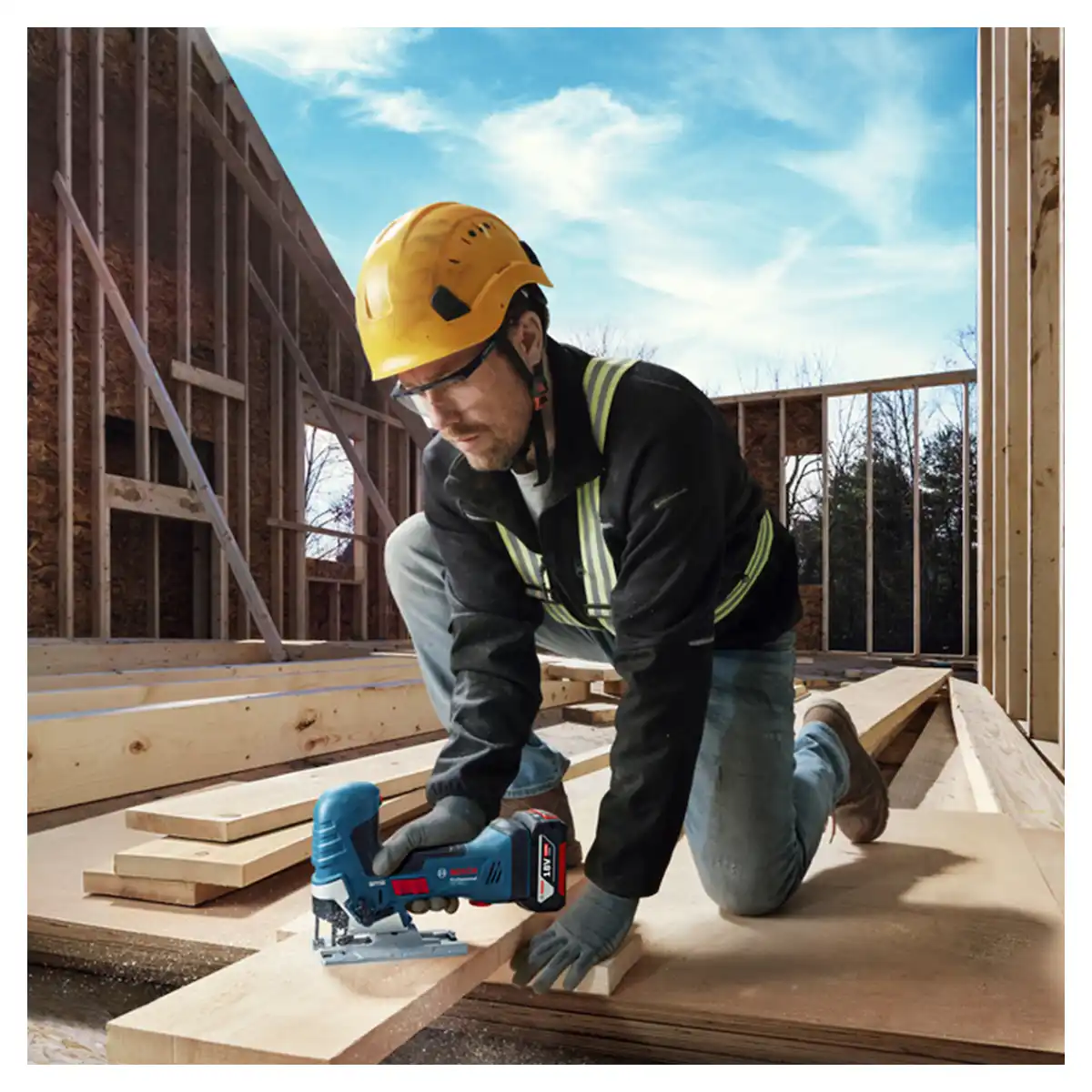 Sierra Caladora 26 MM 18V BOSCH GST 185-LI Baretool - Imagen 11