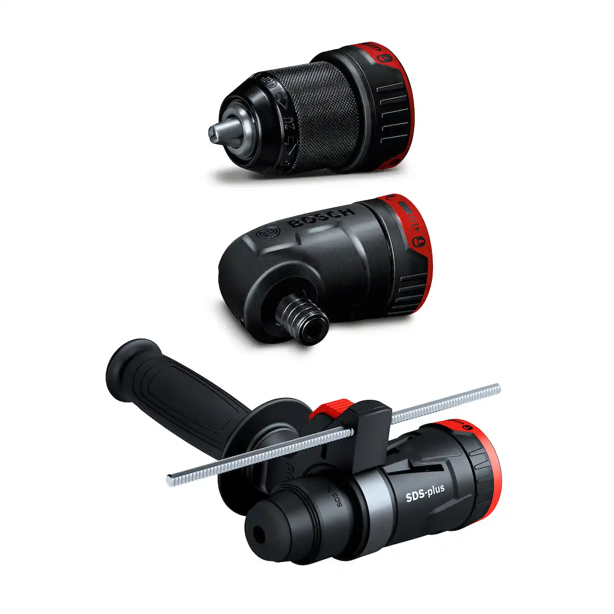 Atornillador de Impacto 18V 13 MM + 3 Adaptadores + Maleta BOSCH GSR 18V-90 FC Baretool - Imagen 5