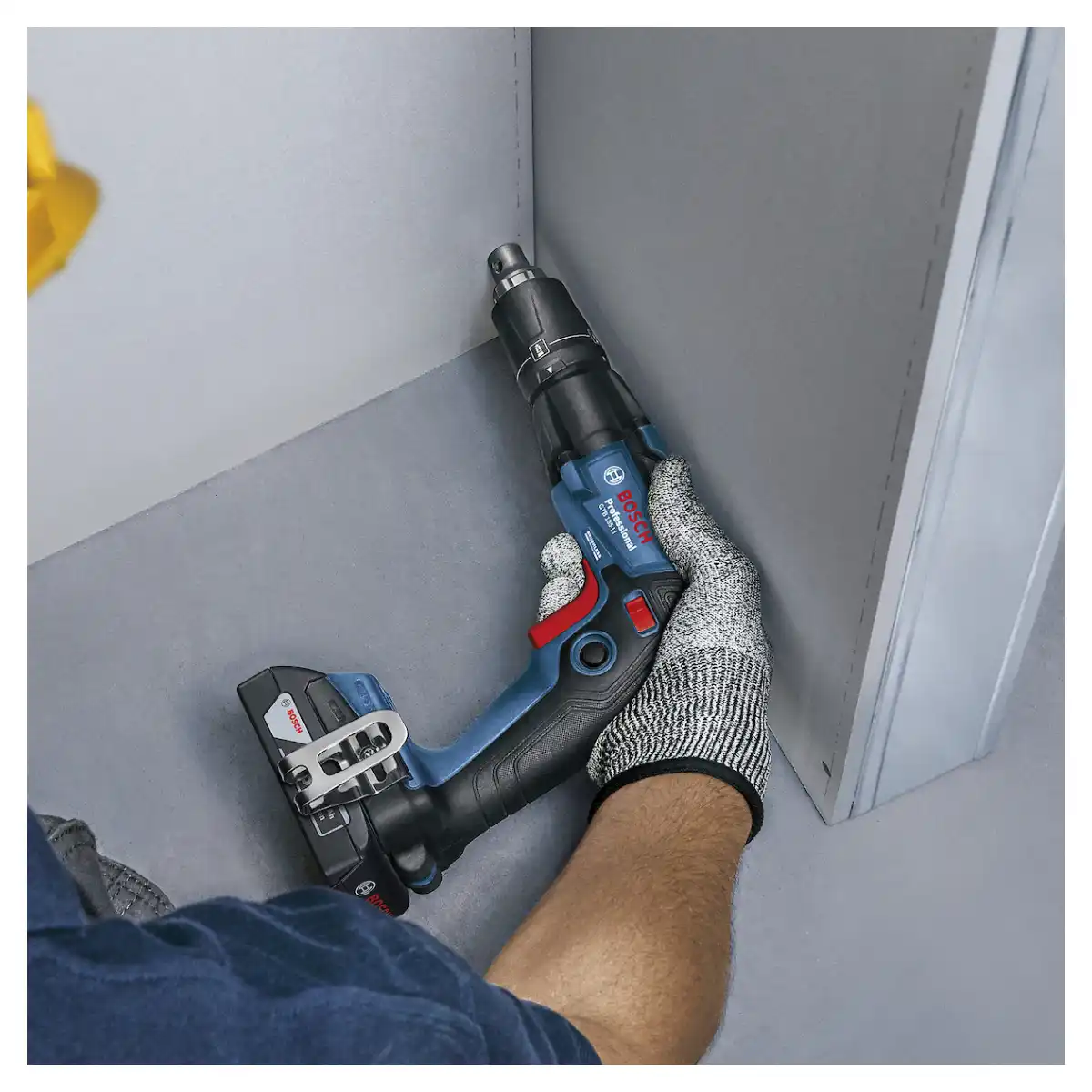 Atornillador para Drywall 1/4" 18V + 2 Bat. 2Ah + Cargador GAL 18V-20 + Maleta BOSCH GTB 185-LI - Imagen 7