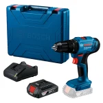 Taladro Atornillador Percutor 13 MM 18V + 1 Bat. 2Ah + Cargador + Maleta BOSCH GSB 183-LI