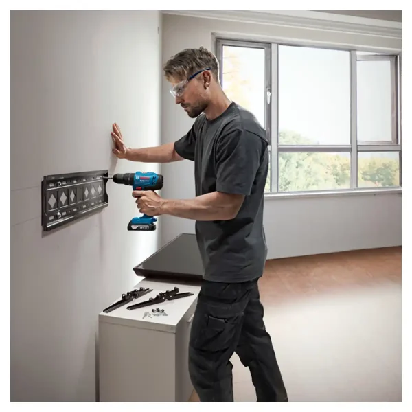 Taladro Atornillador Percutor 13 MM 18V + 1 Bat. 2Ah + Cargador + Maleta BOSCH GSB 183-LI - Imagen 9