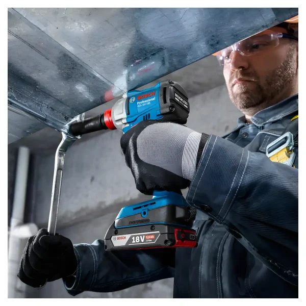 Llave/Atornillador de Impacto 18V 1/4" - 1/2" BOSCH GDX 18V-285 Baretool - Imagen 9