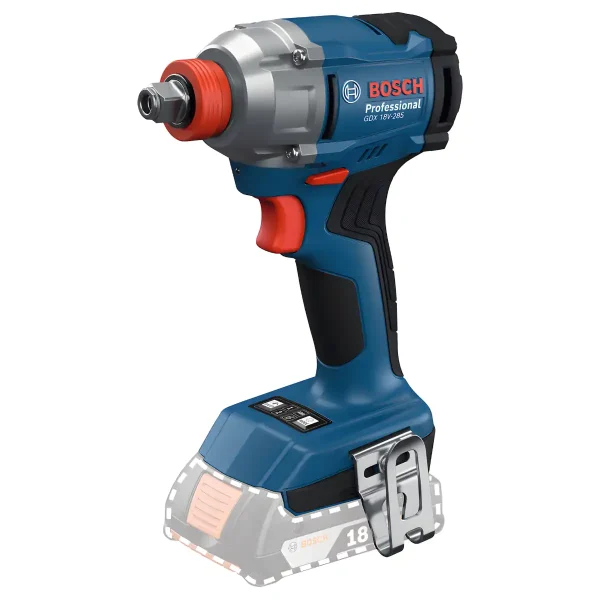 Llave/Atornillador de Impacto 18V 1/4" - 1/2" + 2 Bat. 2Ah + Cargador + Maleta BOSCH GDX 18V-285 - Imagen 2