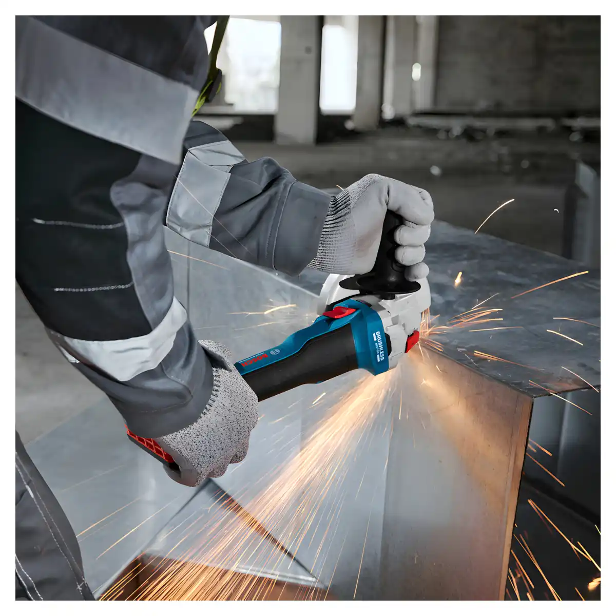 Esmeril Amoladora Angular 18V 125 MM Baretool BOSCH GWS 18V-8 - Imagen 10