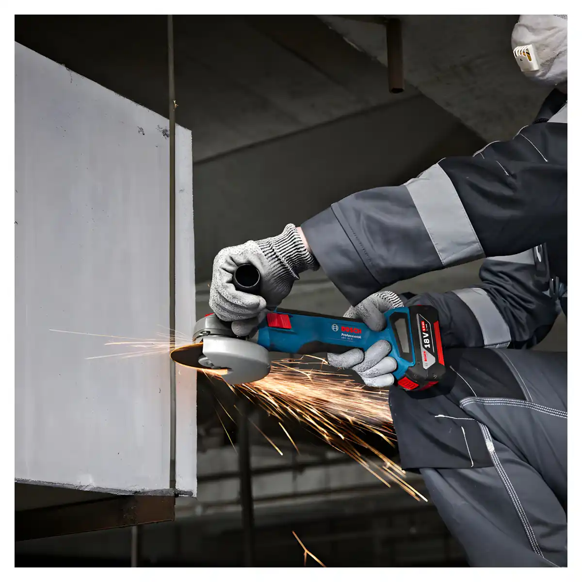 Esmeril Amoladora Angular 18V 125 MM Baretool BOSCH GWS 18V-8 - Imagen 6