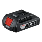 Esmeril Angular 5" 18V GWS 18V-8 + Taladro Percutor GSB 185-Li + 1 Bat. 4Ah + 1 Bat. 2Ah + Cargador + Maleta BOSCH - Imagen 5