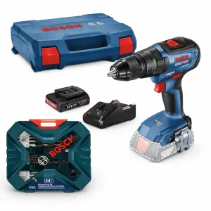 Atornillador Gsb 18v-50 1 Bat 2 Ah + Set 34 Pz